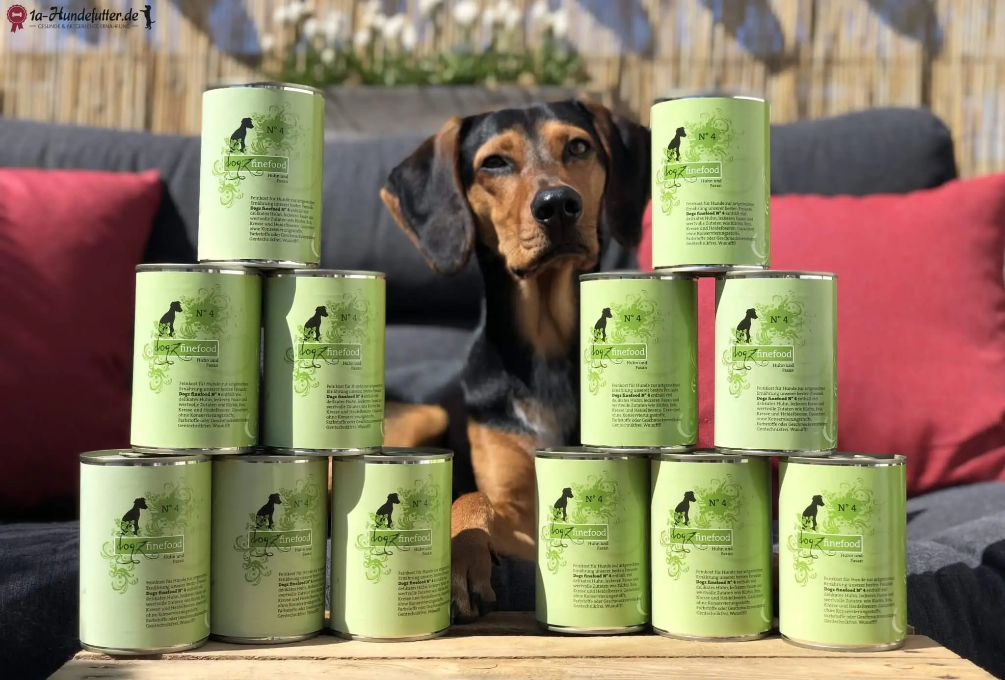 Hundefutter 150g Packung