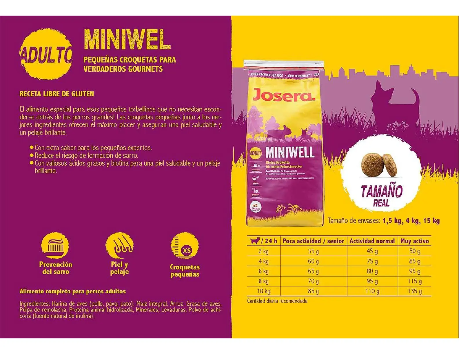Josera Welpenfutter Verpackungen